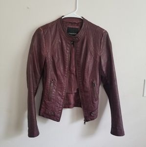 Faux Leather Jacket